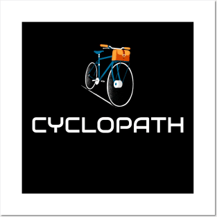 Cyclopath  Cycling graphic Posters and Art